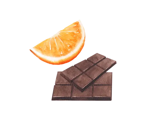 Luxury choco orange cake designed for affluent clientele in Stamford.